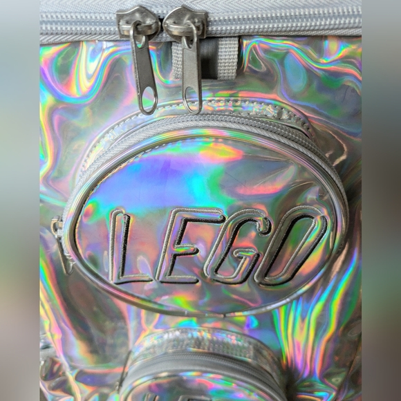 NWT LEGO Holographic Brick Backpack - Picture 9 of 14